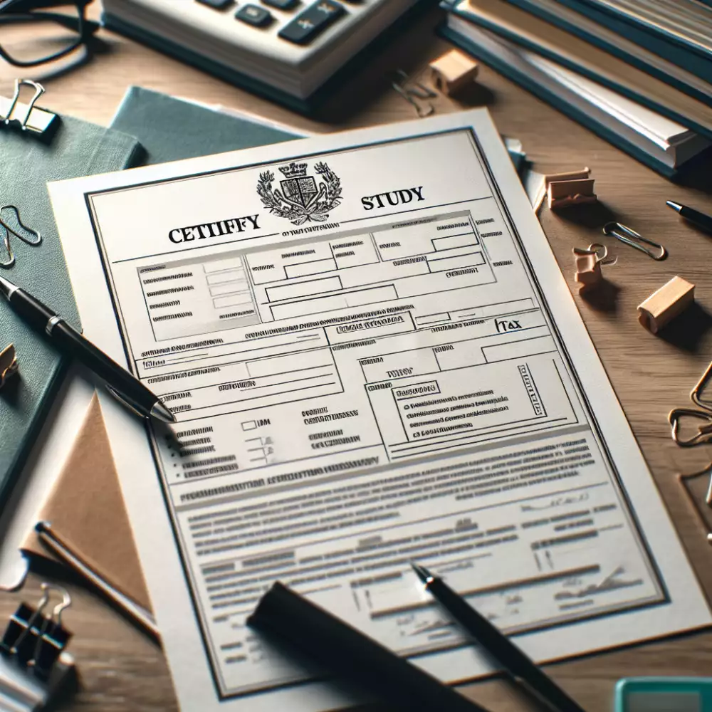 potvrzení o studiu pro daňové účely