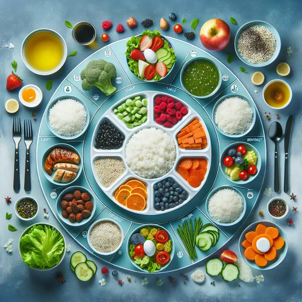 rýžová dieta jídelníček