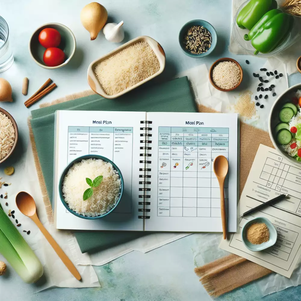 rýžová dieta jídelníček