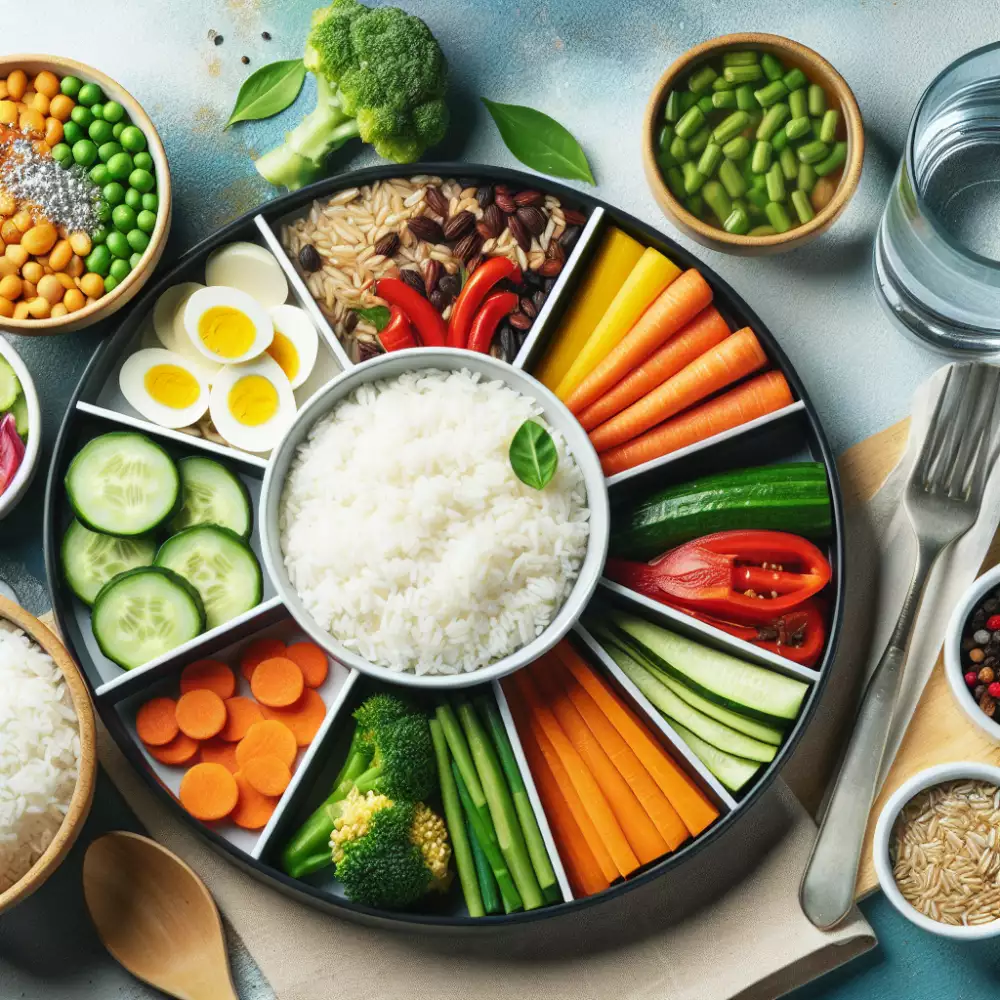 rýžová dieta jídelníček